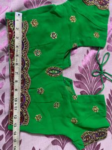 Green Saree