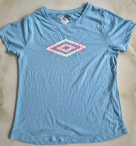Umbro Women&#39;s Light Blue Graphic T-Shirt