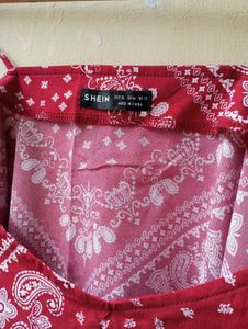 Shein Red Bandana Sundress (Women)