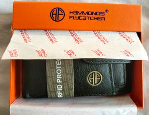 Brand New Pure Leather Black Men&#39;s Purse