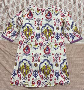 Multi Colored Cotton Co-ord Set