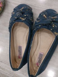 Casual Denim Bally Shoes