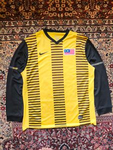 NIKE MALAYSIA NATIONAL FOOTBALL JERSEY YELLOW