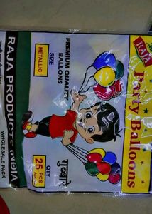 Multi Colour Party Balloons Premium Quality