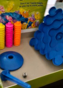 Funskool Topple is a strategy balancing game for 2