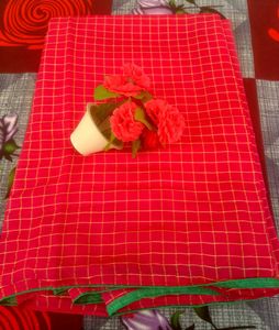 Box Pattern SilkSaree-Timeless Elegance