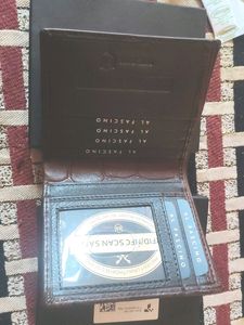 Al Fascino Pure Leather Men Wallet