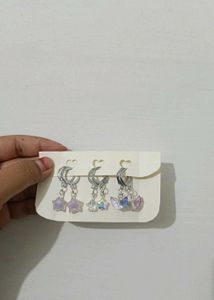 Cute Celestial Earring Set