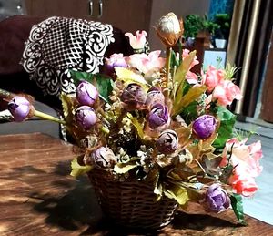 Combo Of Multiple Flower Bunches Without Pot