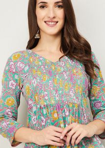 Green Kurta