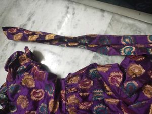 Ethnic Gown With Belt