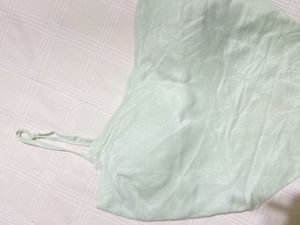 Backless Satin Top
