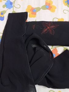 Abaya Black Stoles Pack Of 3