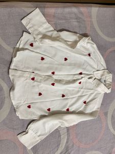 Red Heart printed Shirt 👕