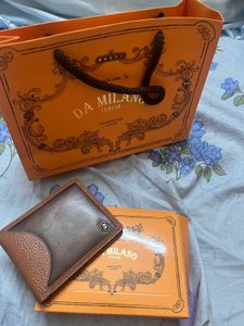 Da Milano Mens Wallet Unused