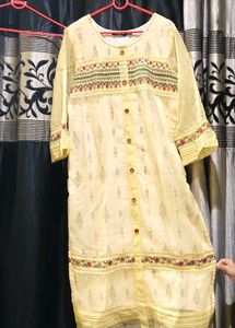 Pakistani Suit Organza N Cotton Plzo. Shifa Dupatt