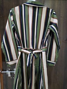 Striped Shirt Dress