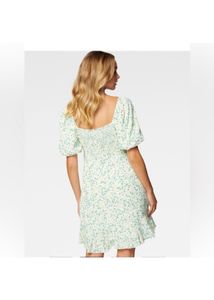 Forever New Veronica Puff Sleeve Sun Dress