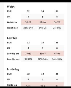 H&amp;M Pant Size (34)