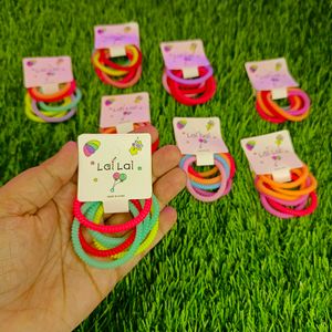 Colorful Hair Ties - Set of 7!