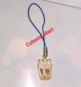 Soda Pop Cat Phone Charms