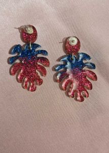 Sparkly Statement Earrings | Get 2 resin studs ear