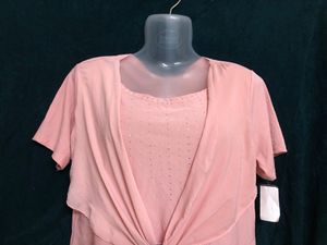 Pink Short Sleeve Top