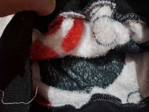 Paw Print Fuzzy Pullover