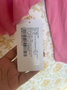 NewMe Pink Long Sleeve Crop Top