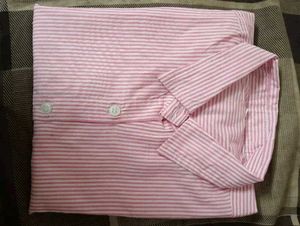 Striped Oversized Button-Down