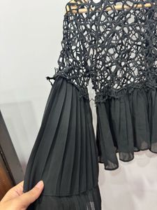 Black Party Korean Top