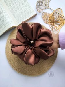 Premium Fluffy Satin Scrunchies XXL