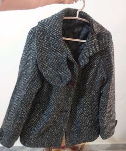 Greyish-black coat