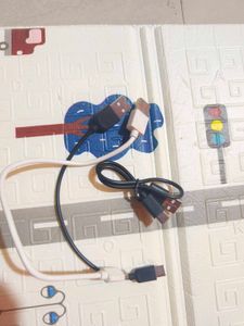 4 Chargers Adapters  With 3 Cable