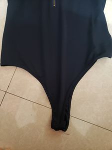 Blue Long Sleeve Bodysuit