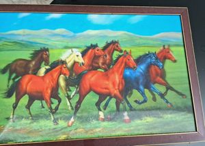 3D Picture Of Horses