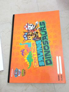 3 Unruled Notebooks