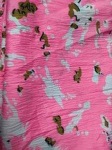 Pink Printed Dupatta