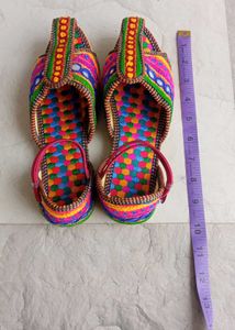 Colorful Ethnic Flats