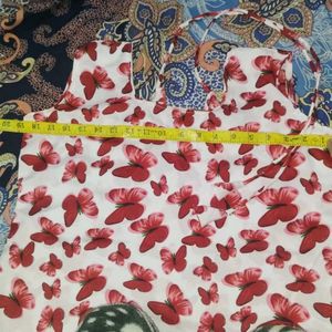 trending nack ,Sleeveless short kurti handmade