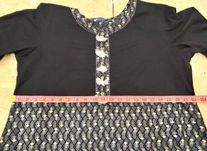 Black kurti top