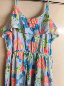 Flower Mini Dress