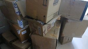 Baseboard Box Package Delivery