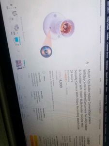 Spy Camera Bulb Holder HD Quality | Brand New