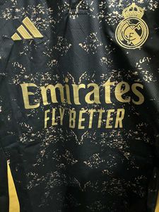 ADIDAS REAL MADRID BLACK GOLDEN SPECIAL JERSEY S(3