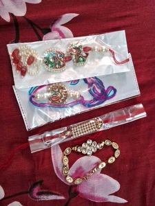 Combo  Of  Couple  Rakhi