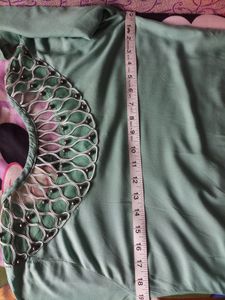 Pistachio Colour Kurti