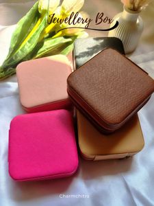 Colorful Travel Jewelry Organizer