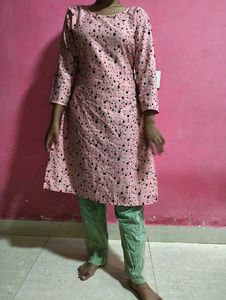 Printed Kurti And Payjama Set