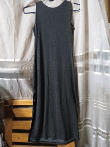 Grey Maxi Bodycon dress